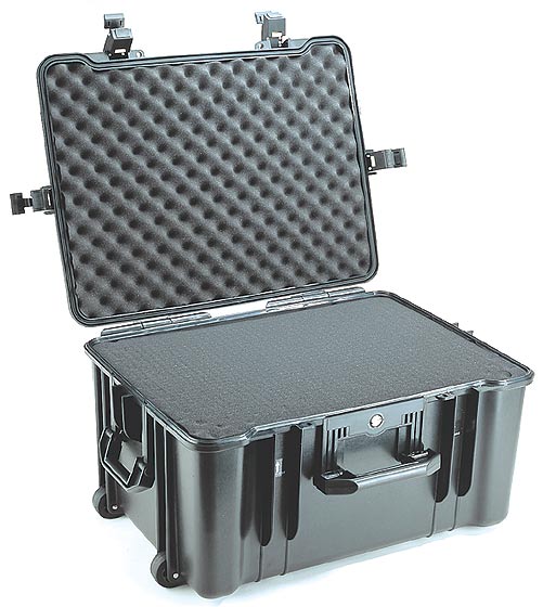 B&W outdoor.cases Type 68, black with foam inserts 